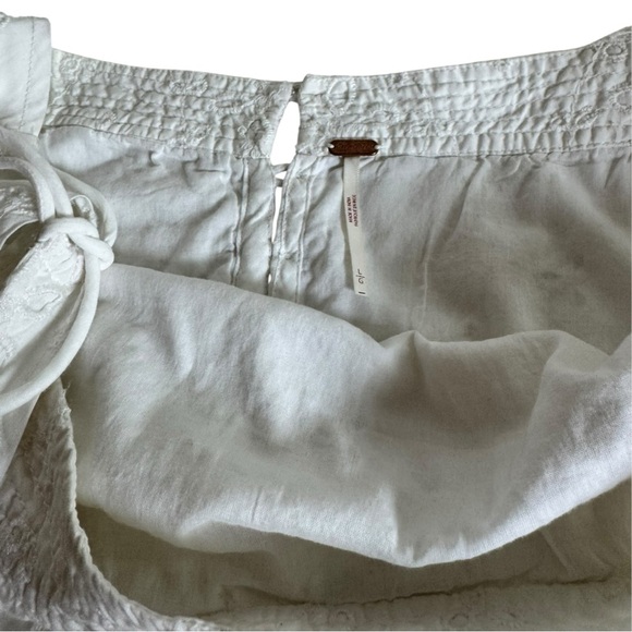 NWOT Free People Primavera Cotton Eyelet Midi Sundress.  Size L - Picture 12 of 15